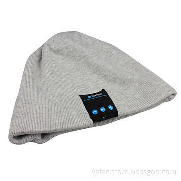 Bluetooth hat for portable audio player, mobile phone and computer